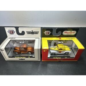 M2 MACHINES PAIR OF 1941 WILLYS COUPE GASSERS Hormel Chili S116‎ And Gasser R69